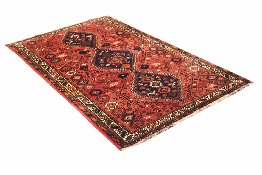 Qashqai Perserteppich 254 × 158 cm aus Wolle, handgeknüpft