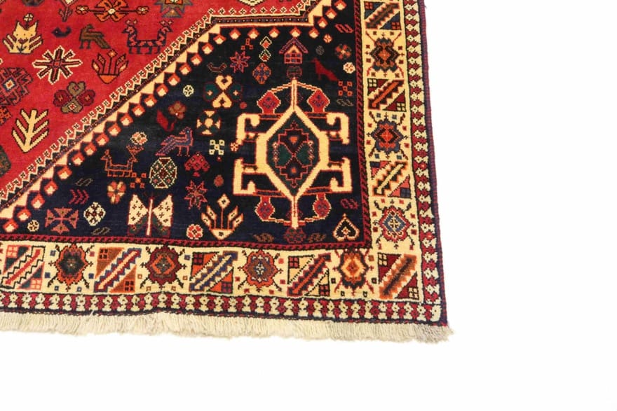 Qashqai Perserteppich 250 × 170 cm aus Wolle, handgeknüpft