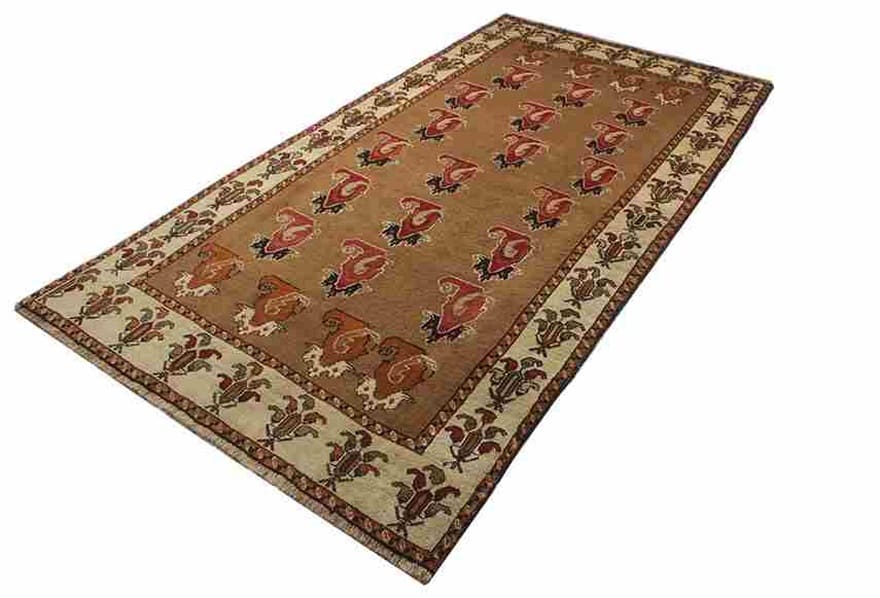Qashqai Perserteppich 293 × 150 cm aus Wolle, handgeknüpft
