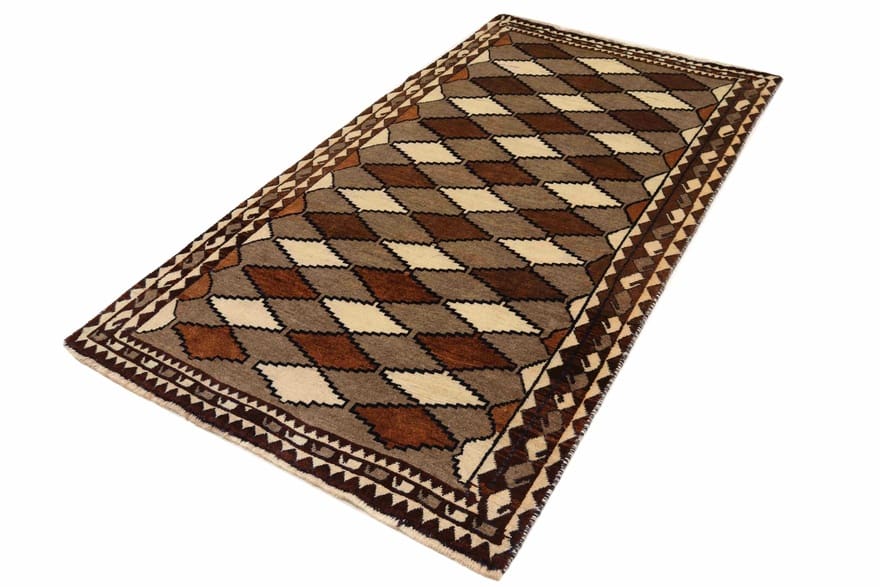 Qashqai Perserteppich aus Iran, 203 × 114 cm