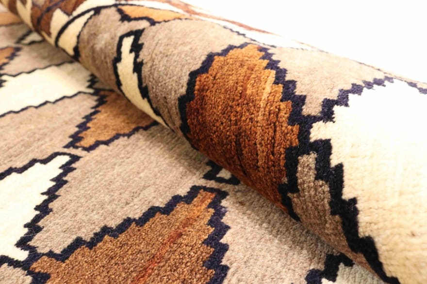 Qashqai Perserteppich aus Iran, 203 × 114 cm