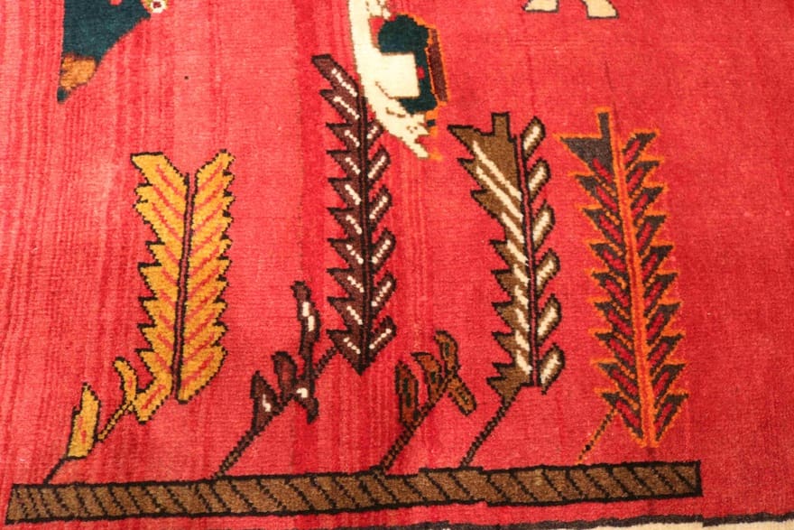 Qashqai Perserteppich aus Iran, 196 × 141 cm