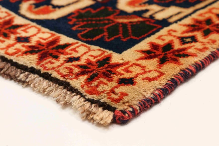 Qashqai Perserteppich 223 × 130 cm aus Wolle, handgeknüpft