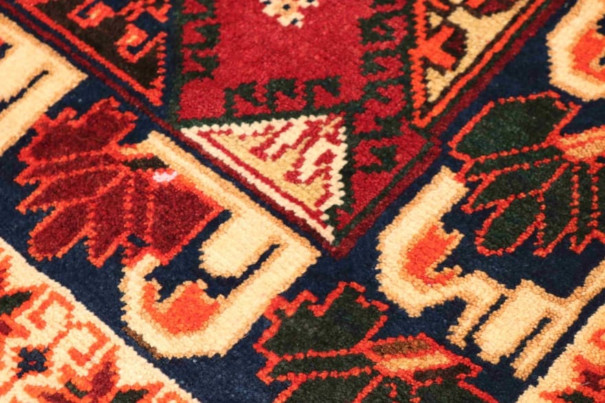 Qashqai Perserteppich 223 × 130 cm aus Wolle, handgeknüpft