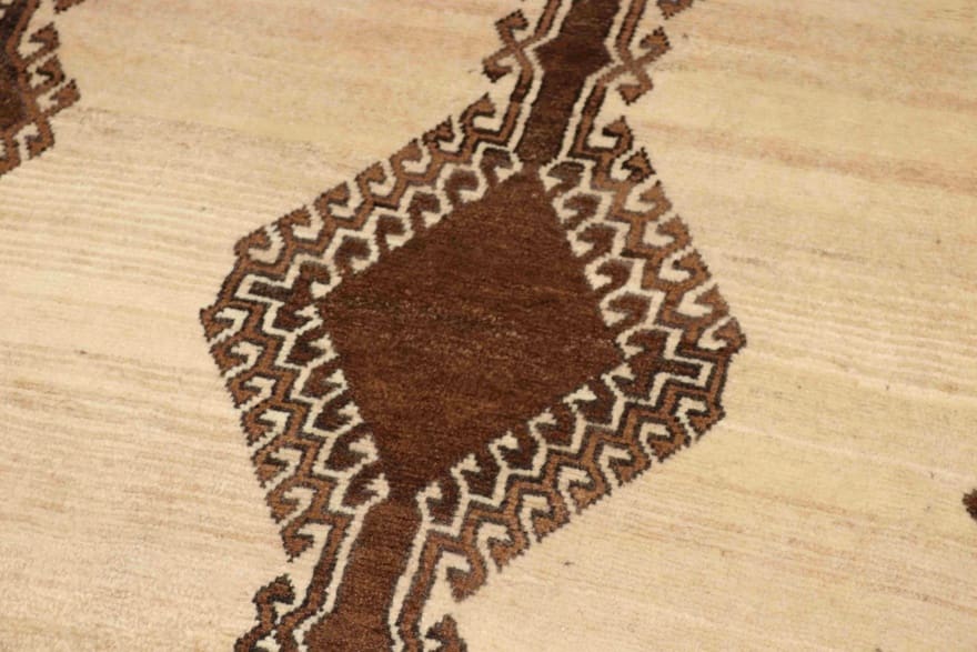 Qashqai Perserteppich aus Iran, 224 × 131 cm