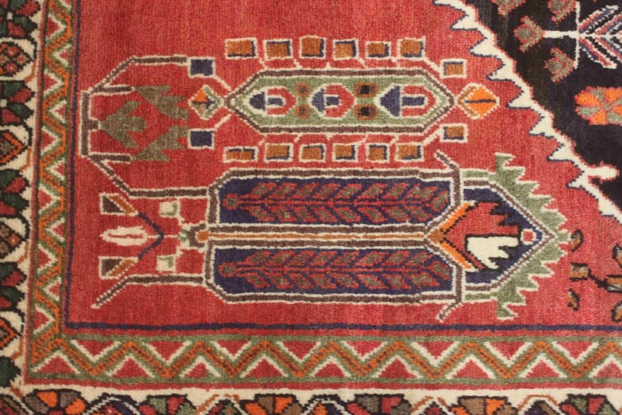 Handgeknüpfter Perserteppich 267 × 154 cm