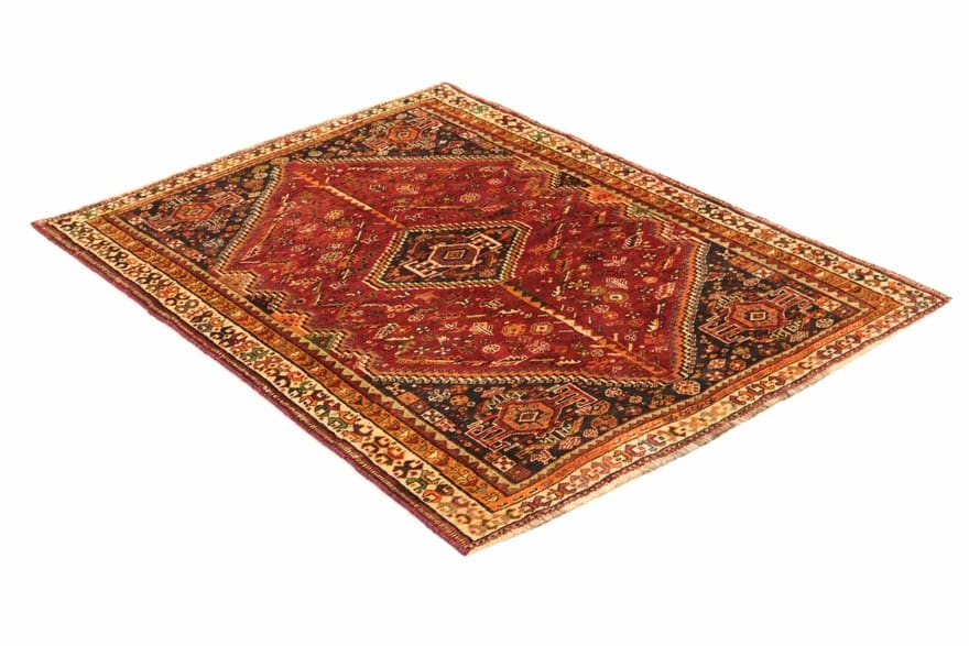 Perserteppich aus Iran, 198 × 147 cm