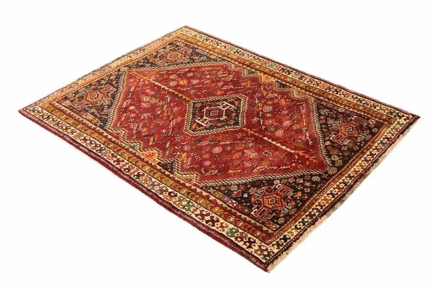 Perserteppich aus Iran, 198 × 147 cm