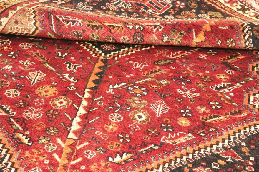 Perserteppich aus Iran, 198 × 147 cm