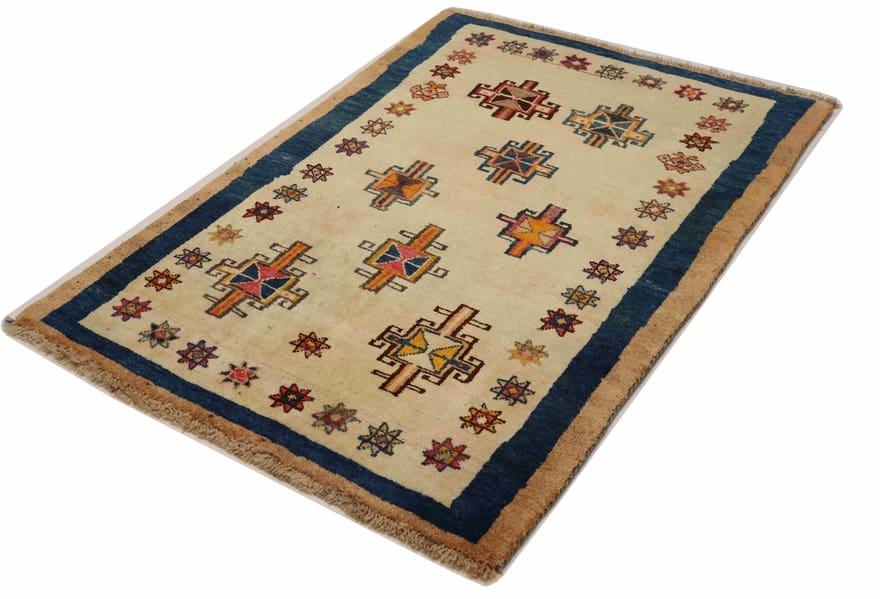 Qashqai Perserteppich 152 × 104 cm aus Wolle, handgeknüpft