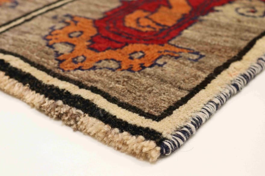Qashqai Perserteppich aus Iran, 206 × 113 cm