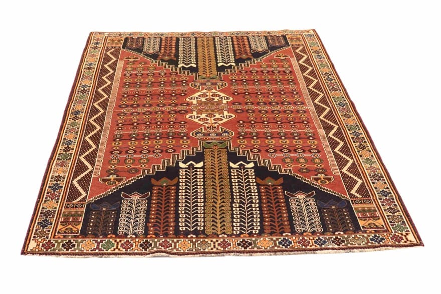 Qashqai Perserteppich aus Iran, 270 × 171 cm