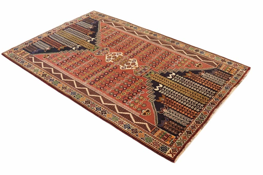 Qashqai Perserteppich aus Iran, 270 × 171 cm