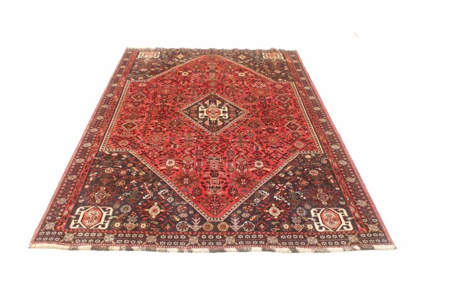 Qashqai Perserteppich aus Iran, 275 × 172 cm
