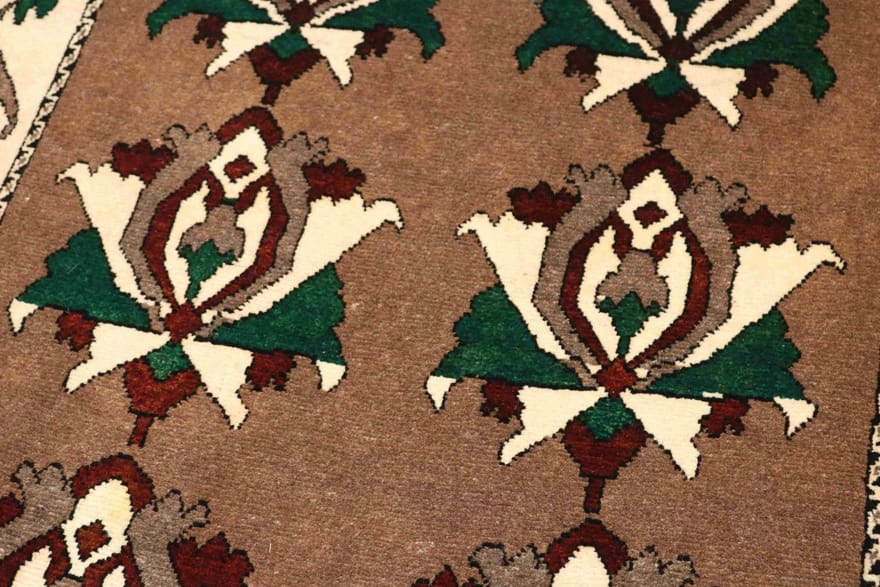 Qashqai Perserteppich 306 × 105 cm aus Wolle, handgeknüpft