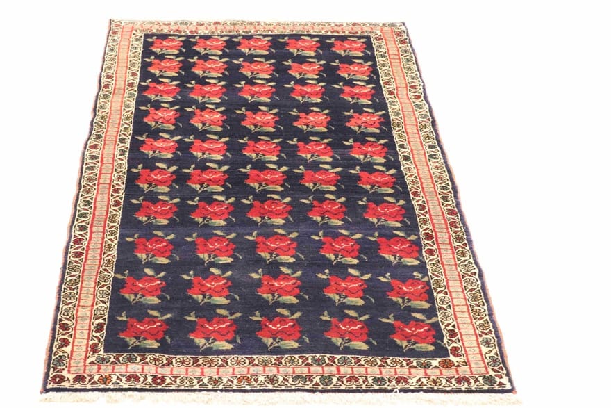 Qashqai Perserteppich aus Iran, 225 × 105 cm