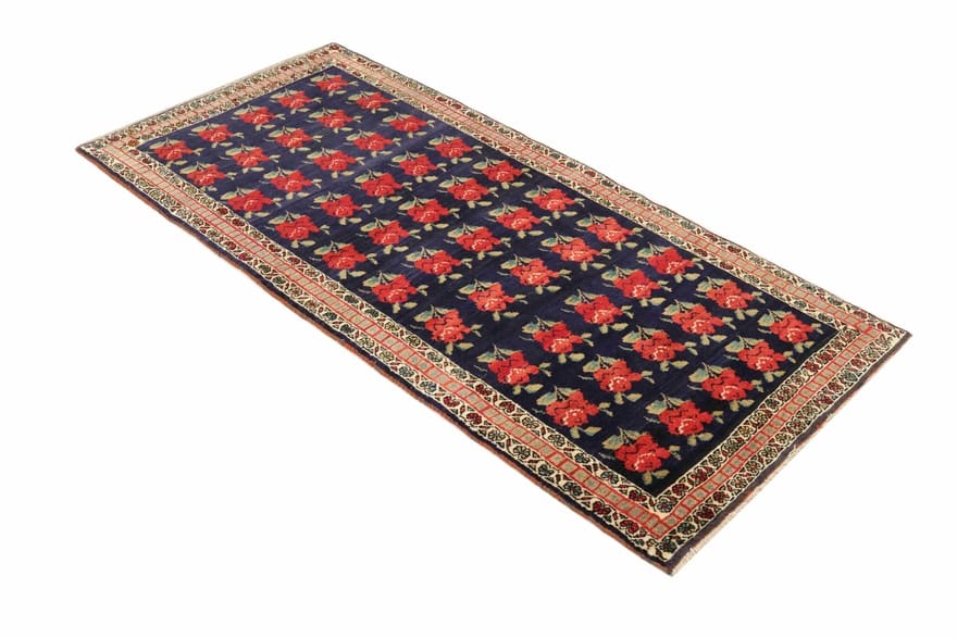 Qashqai Perserteppich aus Iran, 225 × 105 cm