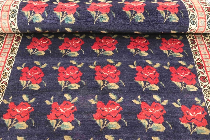 Qashqai Perserteppich aus Iran, 225 × 105 cm