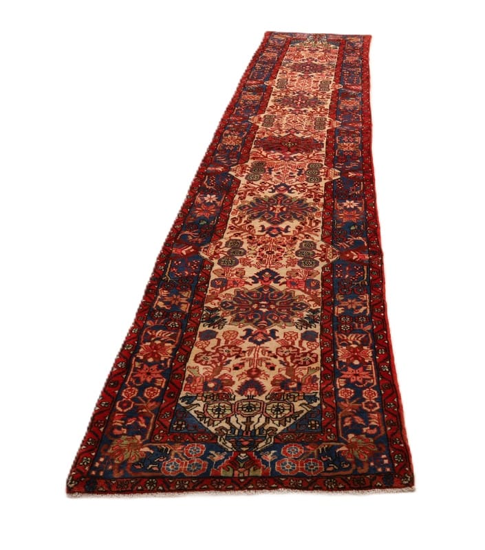 Perserteppich aus Iran, 448 × 90 cm