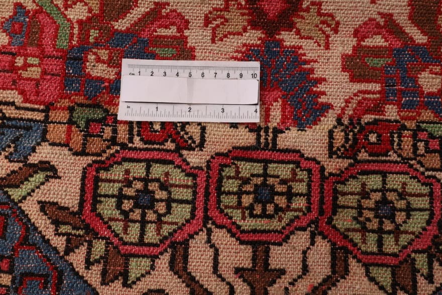 Perserteppich aus Iran, 448 × 90 cm