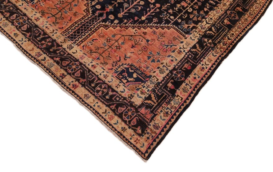 Perserteppich 360 × 160 cm aus Wolle, handgeknüpft
