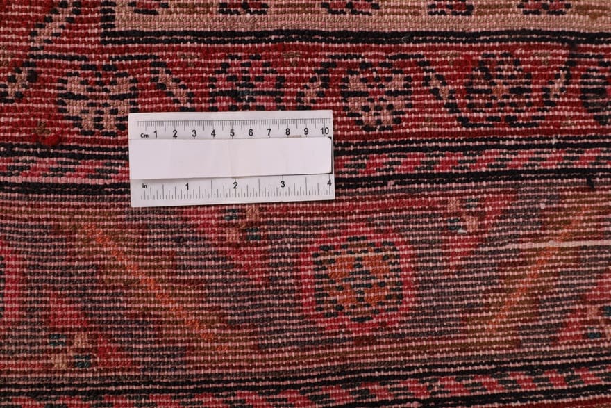 Antiker Perserteppich, 376 × 154 cm, Wolle & Seide