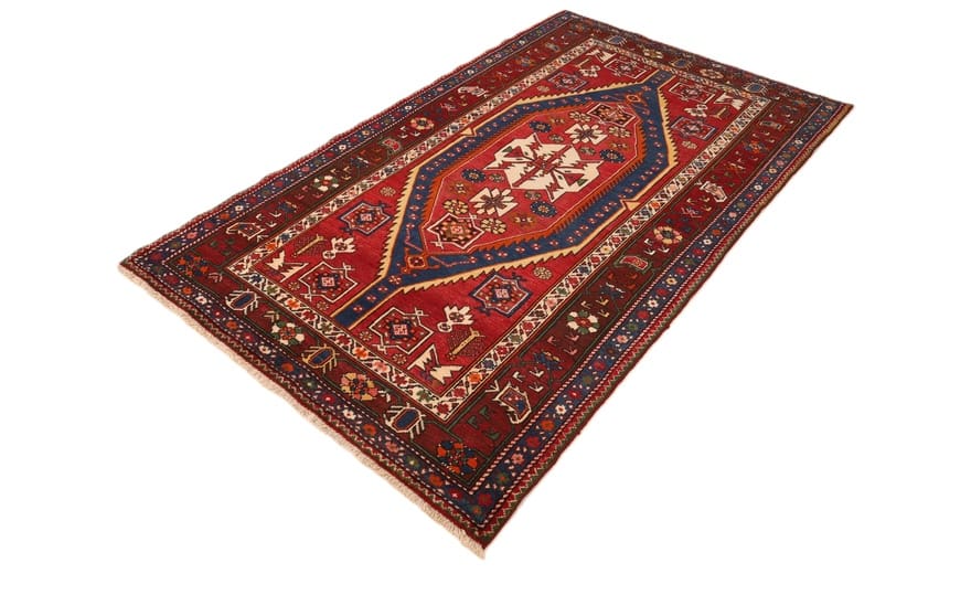 Perserteppich aus Iran, 227 × 130 cm