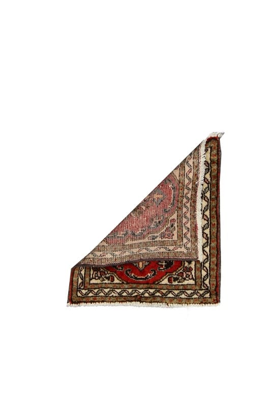 Hamadan Perserteppich 62 × 54 cm aus Wolle, handgeknüpft