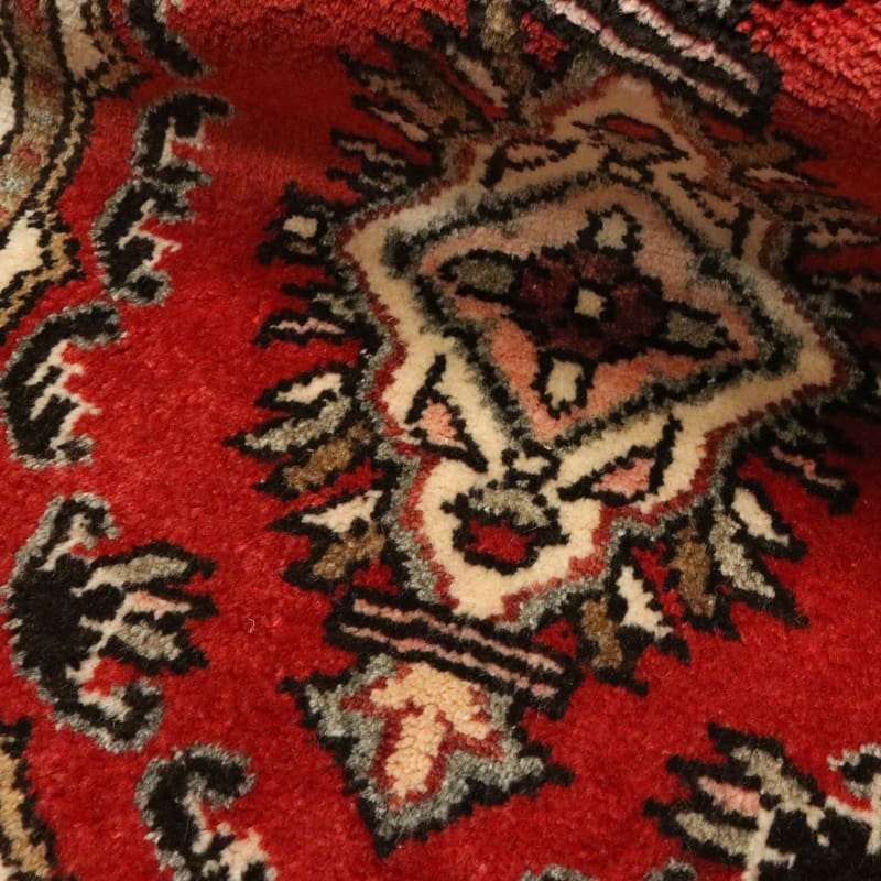 Hamadan Perserteppich 62 × 54 cm aus Wolle, handgeknüpft