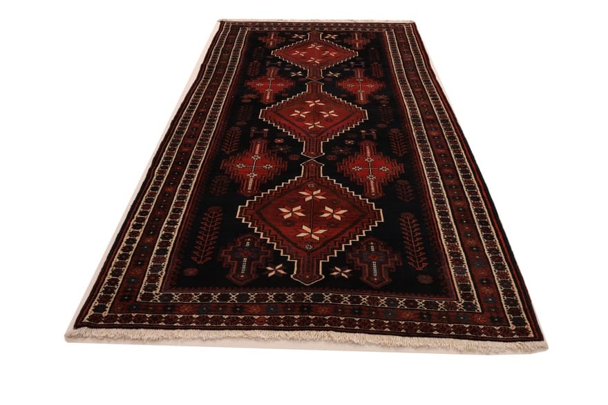 Hamadan Perserteppich aus Iran, 291 × 150 cm