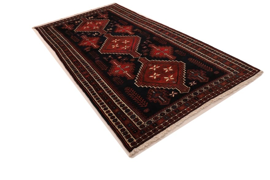 Hamadan Perserteppich aus Iran, 291 × 150 cm