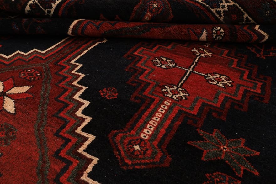 Hamadan Perserteppich aus Iran, 291 × 150 cm