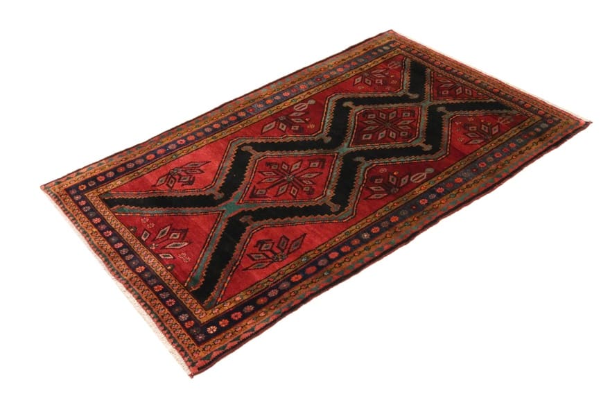 hamadan-teppich-234x141-cm-128000-knoten-m-handgeknupft-perserteppich-4 Handgeknüpfter Hamadan Perserteppich 232 × 140 cm