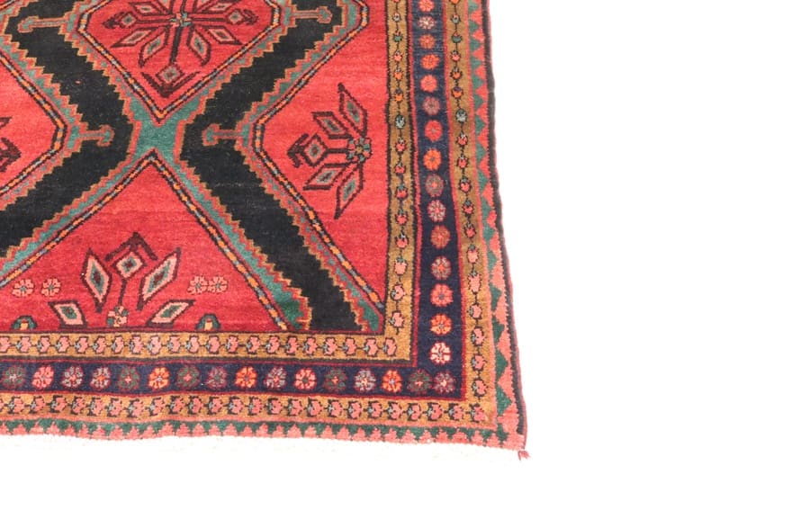 hamadan-teppich-234x141-cm-128000-knoten-m-handgeknupft-perserteppich-8 Handgeknüpfter Hamadan Perserteppich 232 × 140 cm
