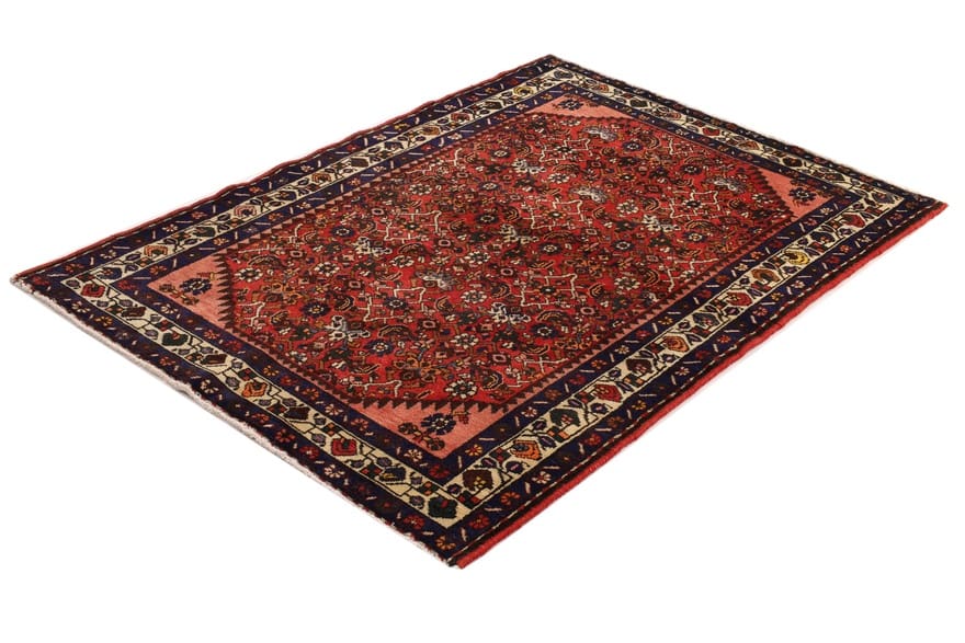 Handgeknüpfter Hamadan Perserteppich 155 × 106 cm