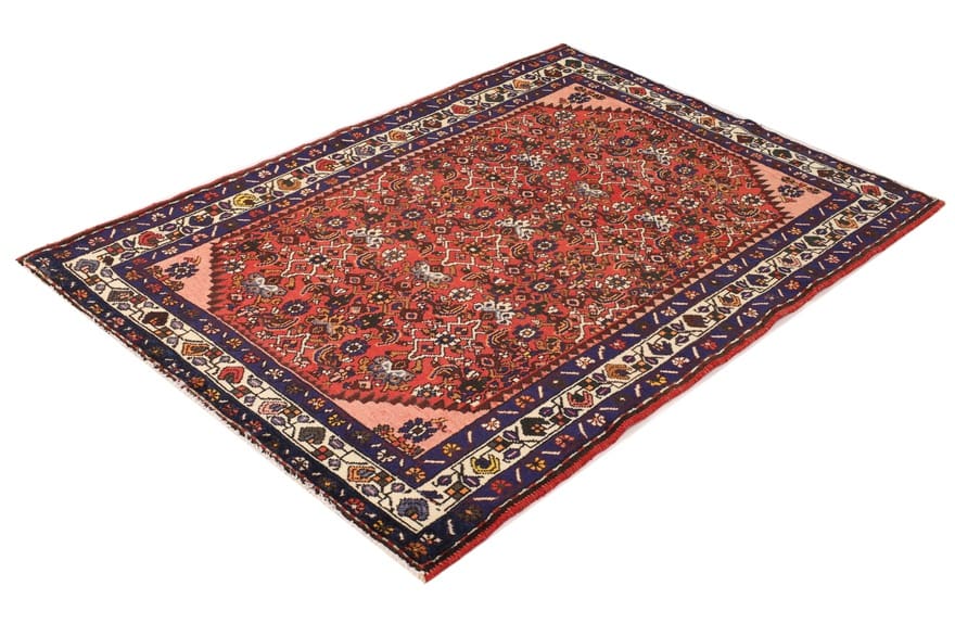 Handgeknüpfter Hamadan Perserteppich 155 × 106 cm