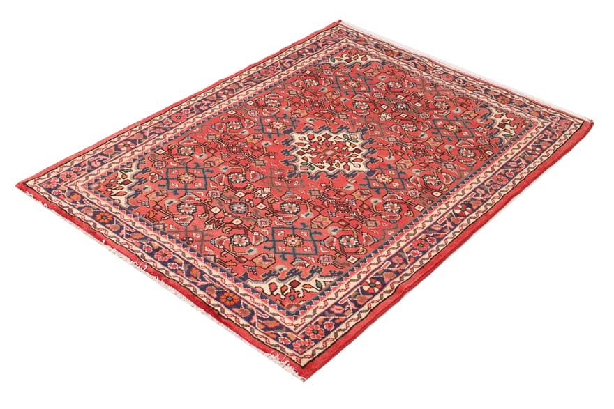 Handgeknüpfter Perserteppich, 150 × 109 cm, Wolle