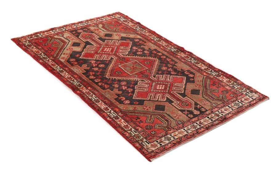 Hamadan Perserteppich aus Iran, 158 × 102 cm