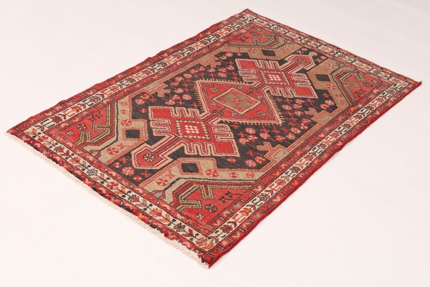 Hamadan Perserteppich aus Iran, 158 × 102 cm