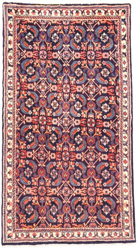 Hamadan Perserteppich aus Iran, 185 × 100 cm