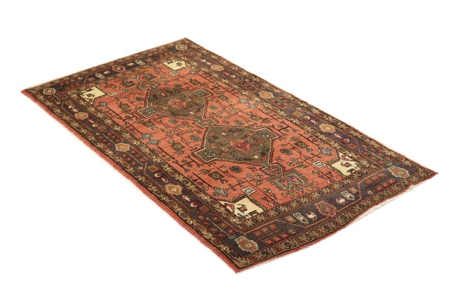 Hamadan Perserteppich 180 × 100 cm aus Wolle, handgeknüpft