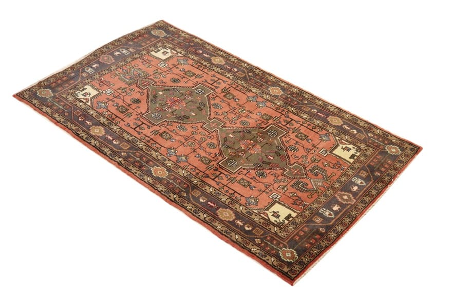 Hamadan Perserteppich 180 × 100 cm aus Wolle, handgeknüpft