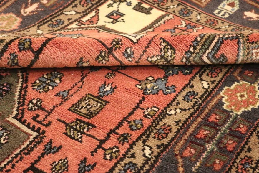 Hamadan Perserteppich 180 × 100 cm aus Wolle, handgeknüpft