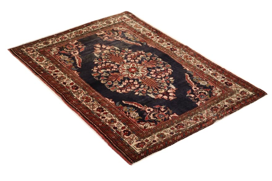 Hamadan Perserteppich aus Iran, 155 × 110 cm