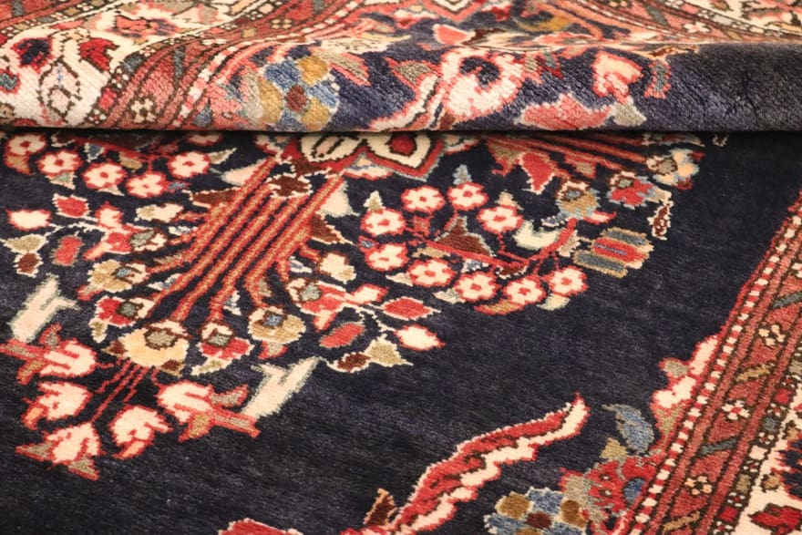 Hamadan Perserteppich aus Iran, 155 × 110 cm