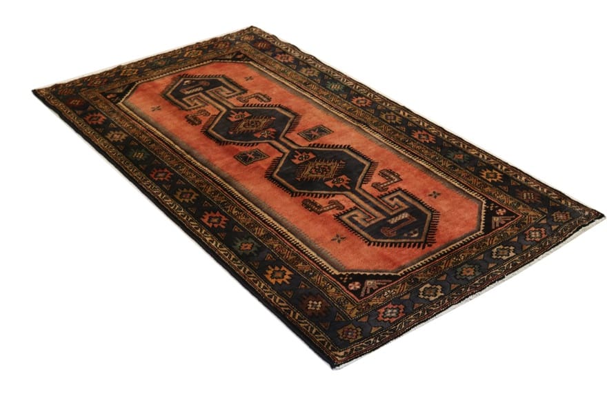 Handgeknüpfter Zanjan Perserteppich, 227 × 130 cm, Wolle