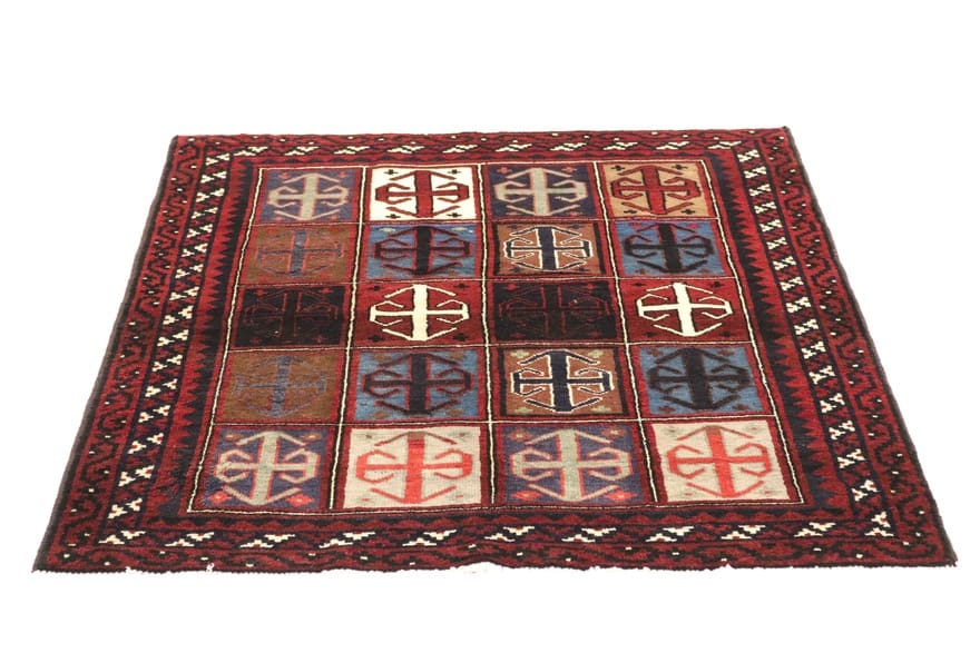 Handgeknüpfter Perserteppich 182 × 148 cm