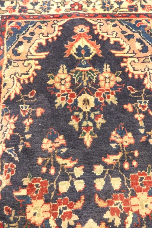Hamadan Perserteppich 306 × 98 cm aus Wolle, handgeknüpft