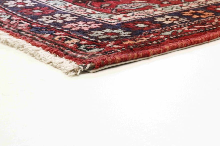Hamadan Perserteppich 302 × 110 cm aus Wolle, handgeknüpft