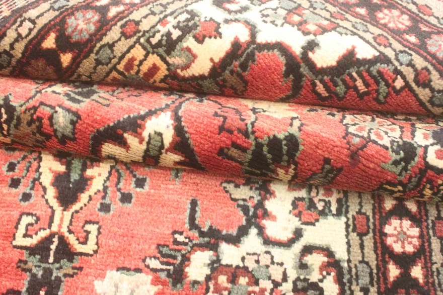Hamadan Perserteppich 428 × 85 cm aus Wolle, handgeknüpft